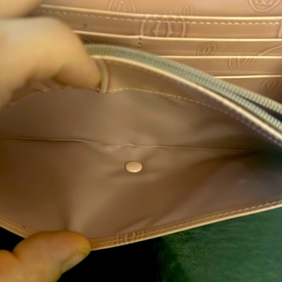 Cartier Pink Patent Leather Happy Birthday Long Wallet - Picture 7 of 9